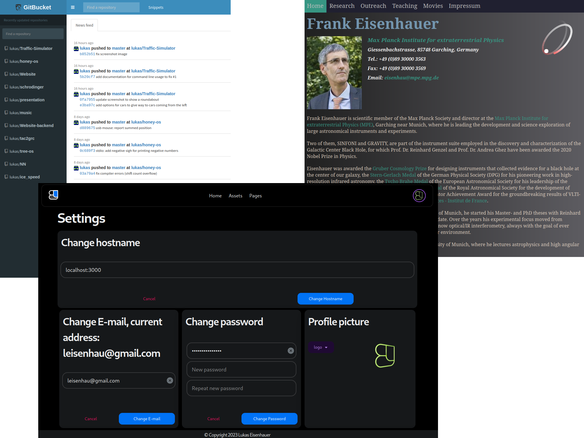 A brief showcase of some of the websites I have worked on